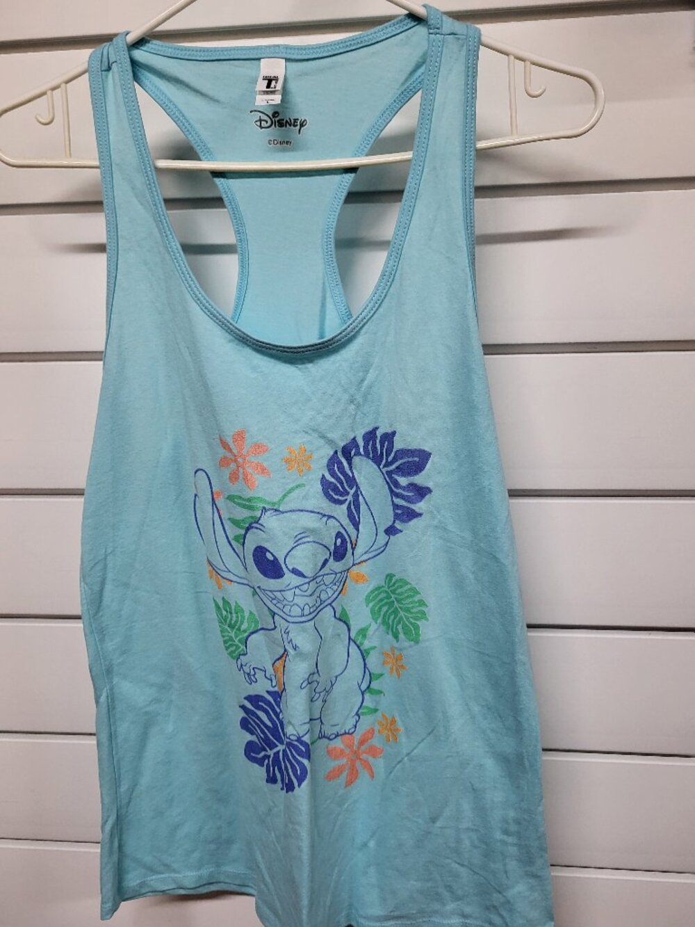 Disney Stitch Tank Top Women's Size Large